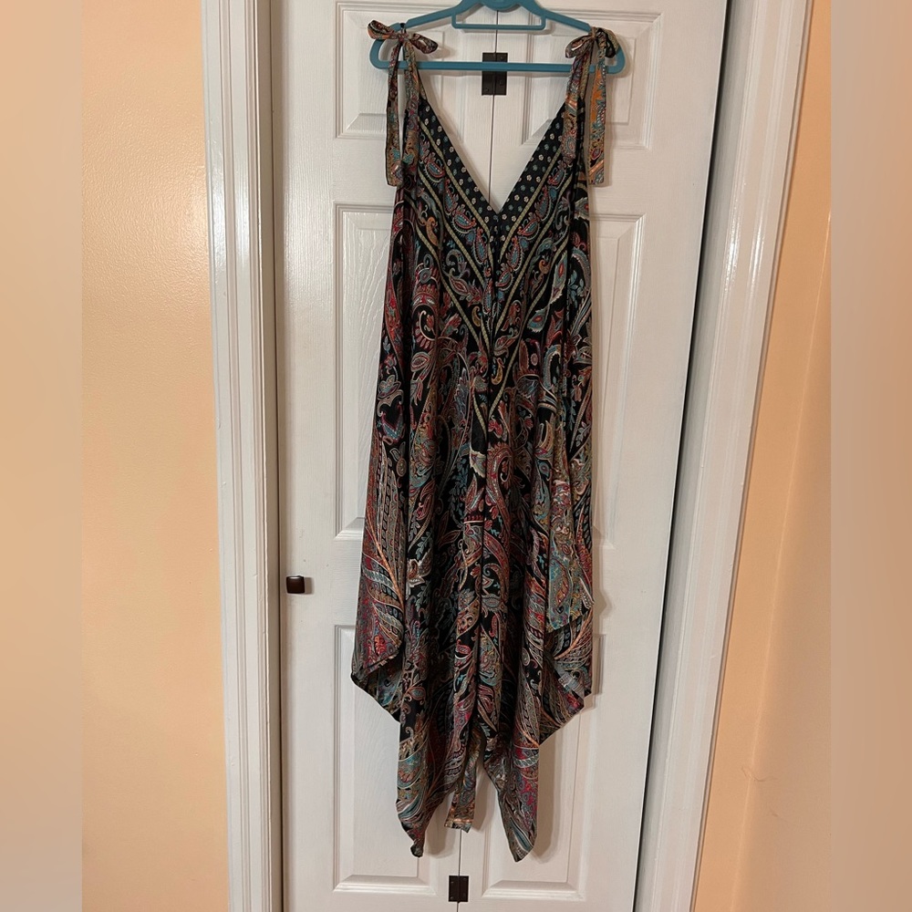 Buddha pants haram jumpsuit silk blend free size